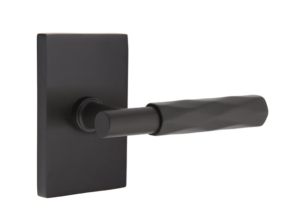Emtek Select T-Bar Tribeca Lever Modern Rectangular Rosette