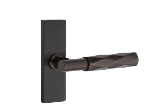 Emtek Stretto Narrow Trim Locksets with T-Bar Tribeca Lever