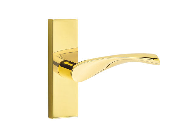 Emtek Stretto Narrow Trim Locksets with Triton Lever