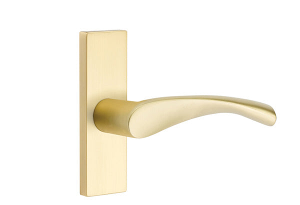 Emtek Stretto Narrow Trim Locksets with Triton Lever