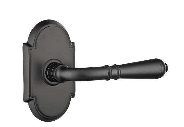 Emtek Door Handle - Turino Lever Style 8 Rosette - Classic Brass