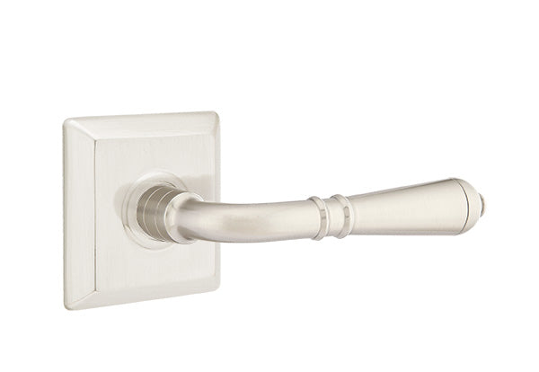 Emtek  Door Handle - Turino Lever Quincy Rosette - Classic Brass