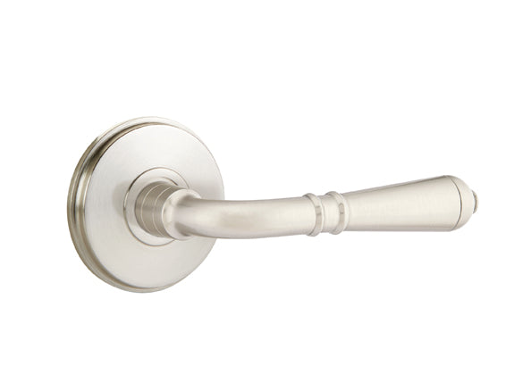 Emtek Door Handle - Turino Lever Watford Rosette - Classic Brass
