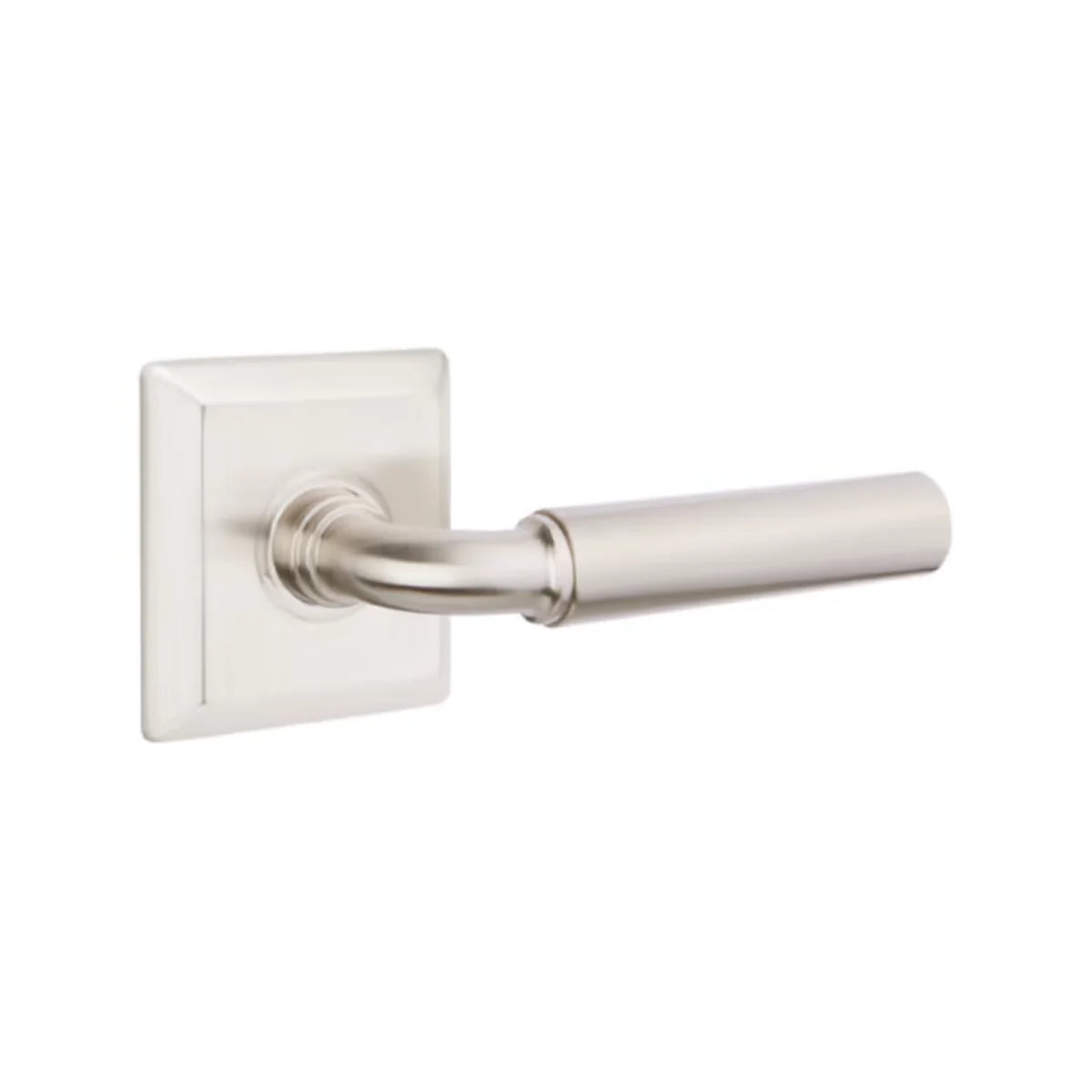 Emtek Manning Lever with Quincy Rosette - Classic Brass