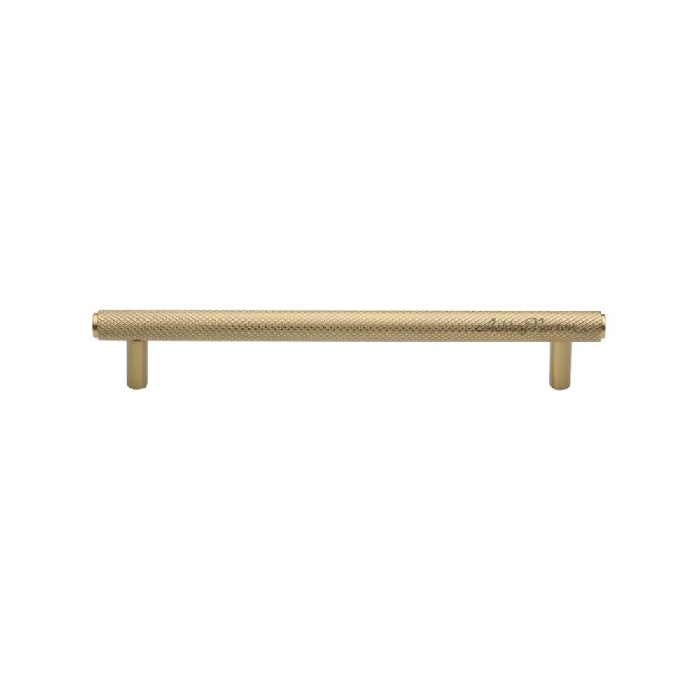 Ashley Norton Knurled Pull - Solid Brass Collection