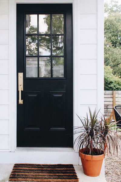 Emtek Entrance Handle sets- Transitional Monolithic Sectional