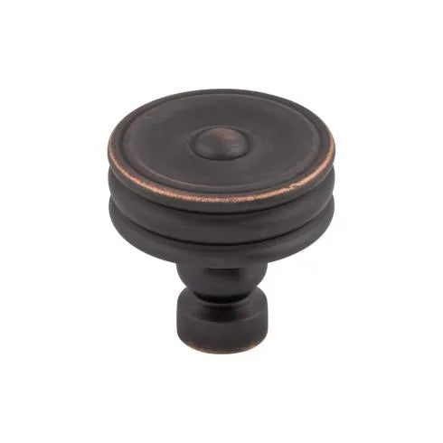 Top Knobs Brixton Ridged Knob - Devon Collection